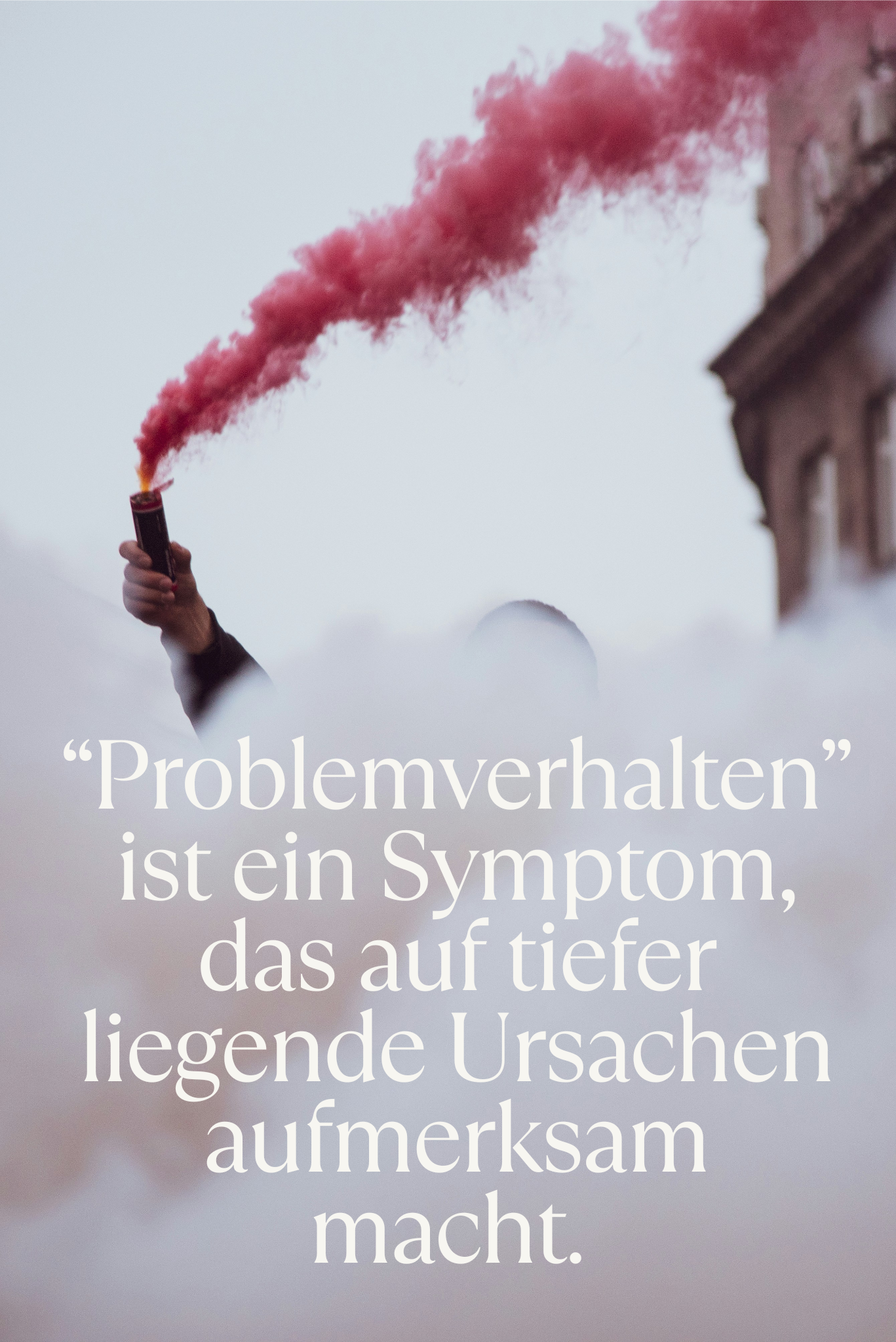 Problemverhalten ist ein Symptom